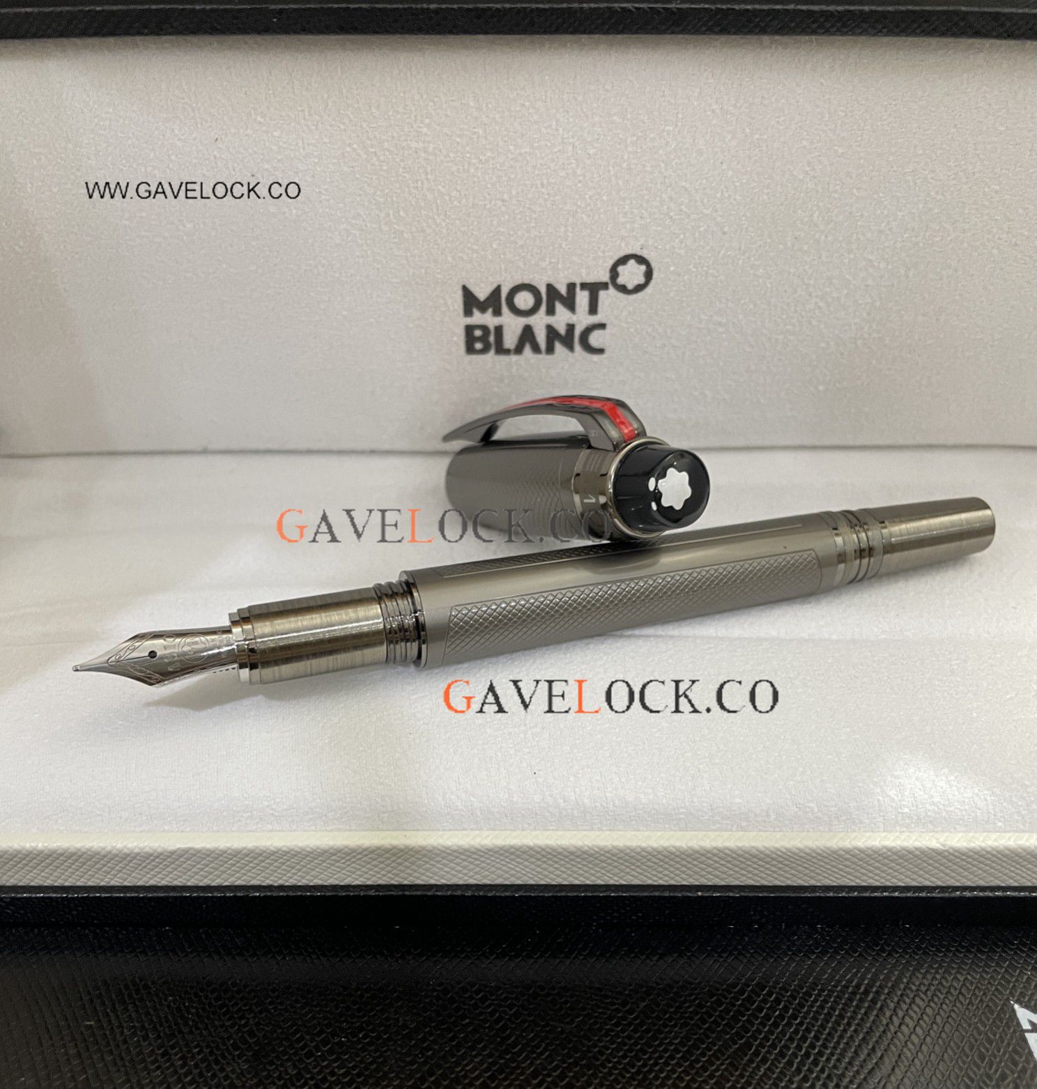 Top Quality Copy Montblanc Urban Speed Fountain Pen Greyish Black - Click Image to Close